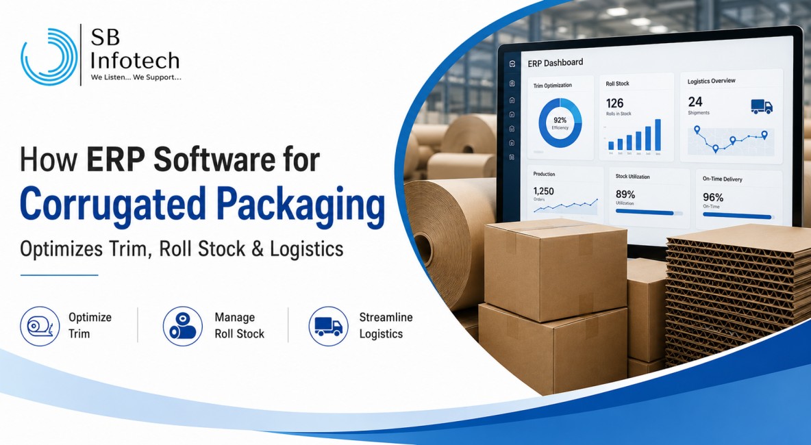 How ERP Software for Corrugated Packaging Optimizes Trim, Roll Stock
