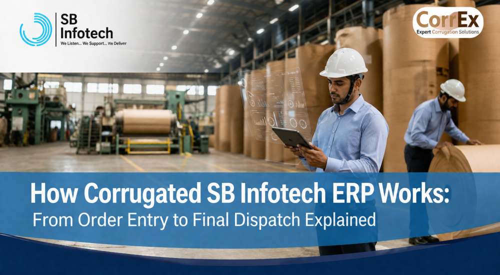 How Corrugated SB Infotech ERP